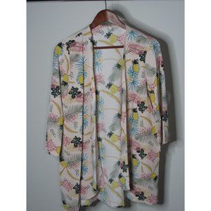 Aladuo Women's Floral Print Blouse Top: Small